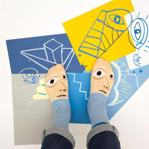 Calcetines Picasso "Feetasso" - Mónica Monteiro