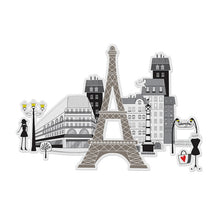 Tarjetas para colorear "3D Color City - Paris" - Mini Labo