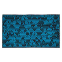 Toalla "Dark Mini Blue Waves" - Cristian Zuzunaga