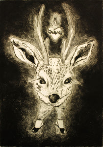 Bambi Sacred Heart - Calcografía - Iria do Castelo (2013)