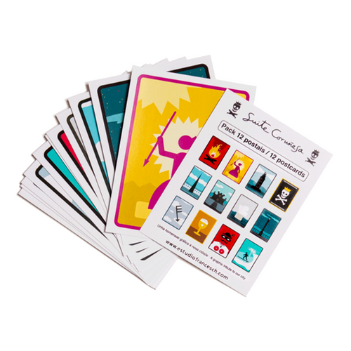 Pack postales Suite coruñesa - Héctor Francesch