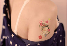 Tatuajes temporales - Estampas japonesas